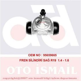 Cifam 101600 R19 Sağ Fren Silindiri