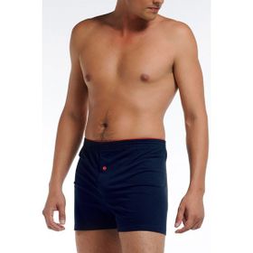 Çift Kaplan 0805 Penye Lacivert Erkek Boxer