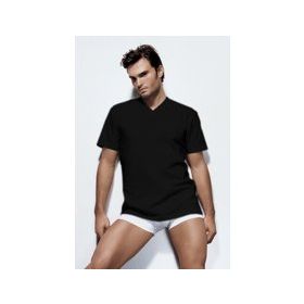 Çift Kaplan 945 V Yaka Erkek Fanila T-shirt