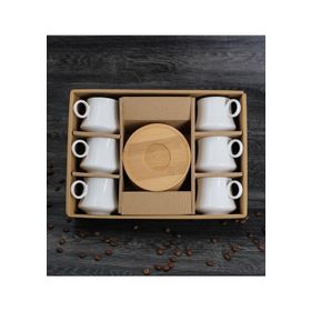 Çiftçiler C1-12-2 Bambu Tabaklı Fincan