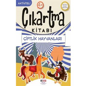 Çiftlik Hayvanları - Çıkartma Kitabı - Mekika Çocuk