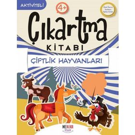 Çiftlik Hayvanları - Çıkartma Kitabı - Mekika Çocuk