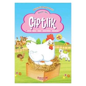 Çiftlik - Pembe Seri: Aktiviteli Boyama Serisi - Kolektif