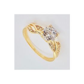 CiGold K1YZK0190000814 14 Ayar Altın Tektaş Yüzük