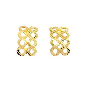 CiGold K2KÜP0359025701 22 Ayar Altın Taşsız Fantezi Küpe