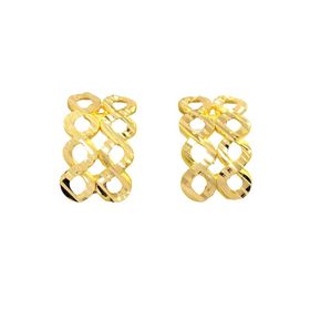 CiGold K2KÜP0359025701 22 Ayar Altın Taşsız Fantezi Küpe