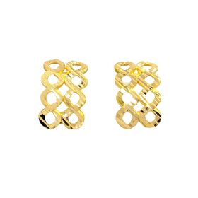 CiGold K2KÜP0359025701 22 Ayar Altın Taşsız Fantezi Küpe