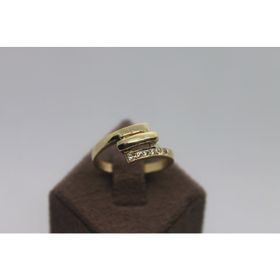 CiGold YZ70001410 14 Ayar Altın Özel Tasarım Tektaş Yüzük