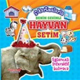 Çıkartmalarla Benim Sevimli Hayvan Setim - Yumurcak Yayınları