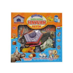 Çıkartmalarla Benim Sevimli Hayvan Setim - Yumurcak Yayınları