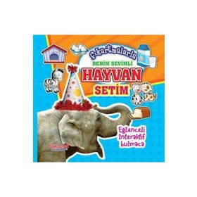 Çıkartmalarla Benim Sevimli Hayvan Setim - Yumurcak Yayınları