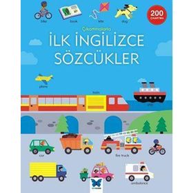 Çıkartmalarla İlk İngilizce Sözcükler - kollektif