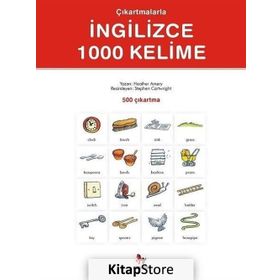 Çıkartmalarla İngilizce 1000 Kelime 500 Çıkartma - Heather Amery