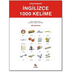 Çıkartmalarla İngilizce 1000 Kelime 500 Çıkartma - Heather Amery