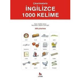 Çıkartmalarla İngilizce 1000 Kelime 500 Çıkartma - Heather Amery