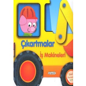 Çıkartmalarla İş Makineleri-Çiçek Yayıncılık