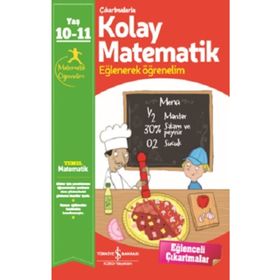 Çıkartmalarla Kolay Matematik - 10 - 11 Yaş - Kolektif
