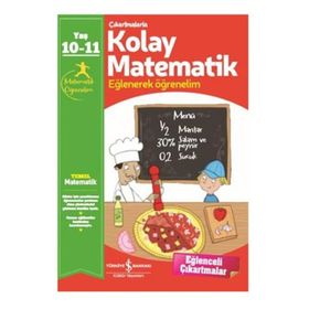 Çıkartmalarla Kolay Matematik - 10 - 11 Yaş - Kolektif