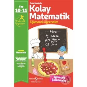 Çıkartmalarla Kolay Matematik (10-11 Yaş)