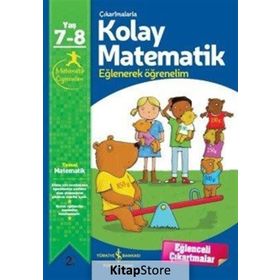 Çıkartmalarla Kolay Matematik 7-8 Yaş - Jo Chambers