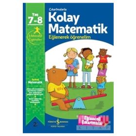 Çıkartmalarla Kolay Matematik 7-8 Yaş - Jo Chambers