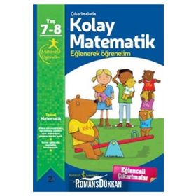 Çıkartmalarla Kolay Matematik 7-8 Yaş - Jo Chambers