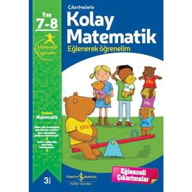 Çıkartmalarla Kolay Matematik 7-8 Yaş - Jo Chambers