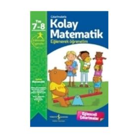 Çıkartmalarla Kolay Matematik 7-8 Yaş - Jo Chambers