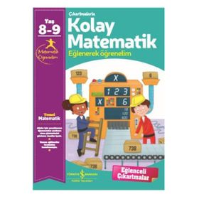 Çıkartmalarla Kolay Matematik - 8 - 9 Yaş - Kolektif