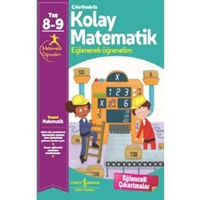 Çıkartmalarla Kolay Matematik - 8 - 9 Yaş - Kolektif