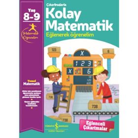 Çıkartmalarla Kolay Matematik (8-9 Yaş)