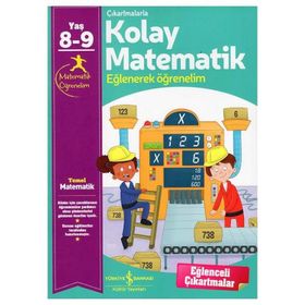 Çıkartmalarla Kolay Matematik (8-9 Yaş)