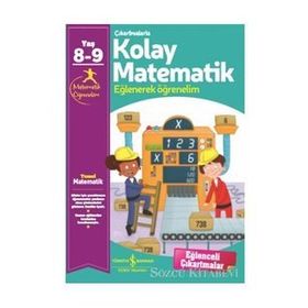 Çıkartmalarla Kolay Matematik (8-9 Yaş)