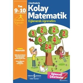 Çıkartmalarla Kolay Matematik - 9 - 10 Yaş - Kolektif