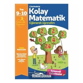 Çıkartmalarla Kolay Matematik - 9 - 10 Yaş - Kolektif