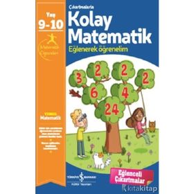 Çıkartmalarla Kolay Matematik - 9 - 10 Yaş - Kolektif