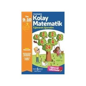 Çıkartmalarla Kolay Matematik - 9 - 10 Yaş - Kolektif