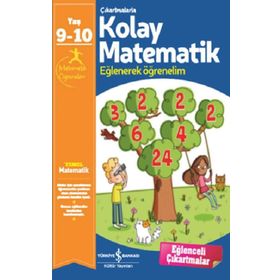 Çıkartmalarla Kolay Matematik - 9 - 10 Yaş - Kolektif