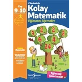 Çıkartmalarla Kolay Matematik - 9 - 10 Yaş - Kolektif