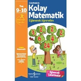 Çıkartmalarla Kolay Matematik - 9 - 10 Yaş - Kolektif