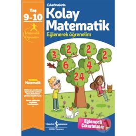 Çıkartmalarla Kolay Matematik (9-10 Yaş)