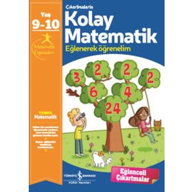 Çıkartmalarla Kolay Matematik (9-10 Yaş)