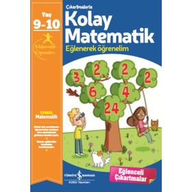 Çıkartmalarla Kolay Matematik (9-10 Yaş)