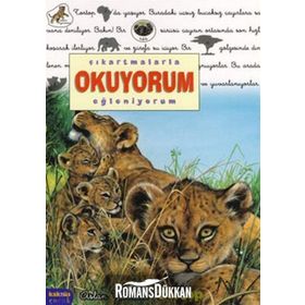 ÇIKARTMALARLA OKUYORUM EĞLENİYORUM ASLAN YAVRUSU TORTOP - DELPHINE LACHARRON