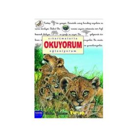 ÇIKARTMALARLA OKUYORUM EĞLENİYORUM ASLAN YAVRUSU TORTOP - DELPHINE LACHARRON