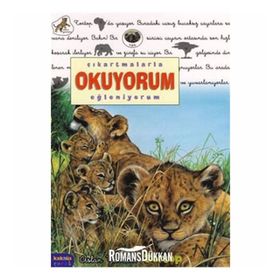 ÇIKARTMALARLA OKUYORUM EĞLENİYORUM ASLAN YAVRUSU TORTOP - DELPHINE LACHARRON