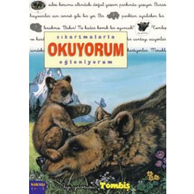 ÇIKARTMALARLA OKUYORUM EĞLENİYORUM AYI YAVRUSU TOMBİŞ - DELPHINE LACHARRON