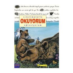 ÇIKARTMALARLA OKUYORUM EĞLENİYORUM AYI YAVRUSU TOMBİŞ - DELPHINE LACHARRON
