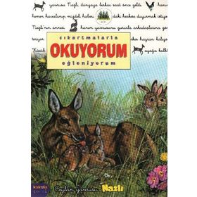 ÇIKARTMALARLA OKUYORUM EĞLENİYORUM CEYLAN YAVRUSU NAZLI - DELPHINE LACHARRON