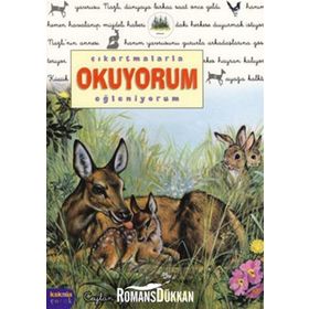 ÇIKARTMALARLA OKUYORUM EĞLENİYORUM CEYLAN YAVRUSU NAZLI - DELPHINE LACHARRON